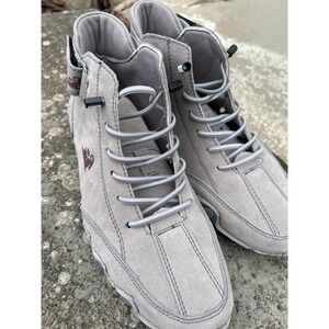 LDECK‎ waterproof suede lightweight supportive shoes for men, NWOT Italian suede